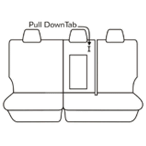 Custom Made Esteem Velour Seat Covers Land Rover Discovery Sport L550 SE/HSE Variants 4 Door Wagon 1/2015-On 3 Rows