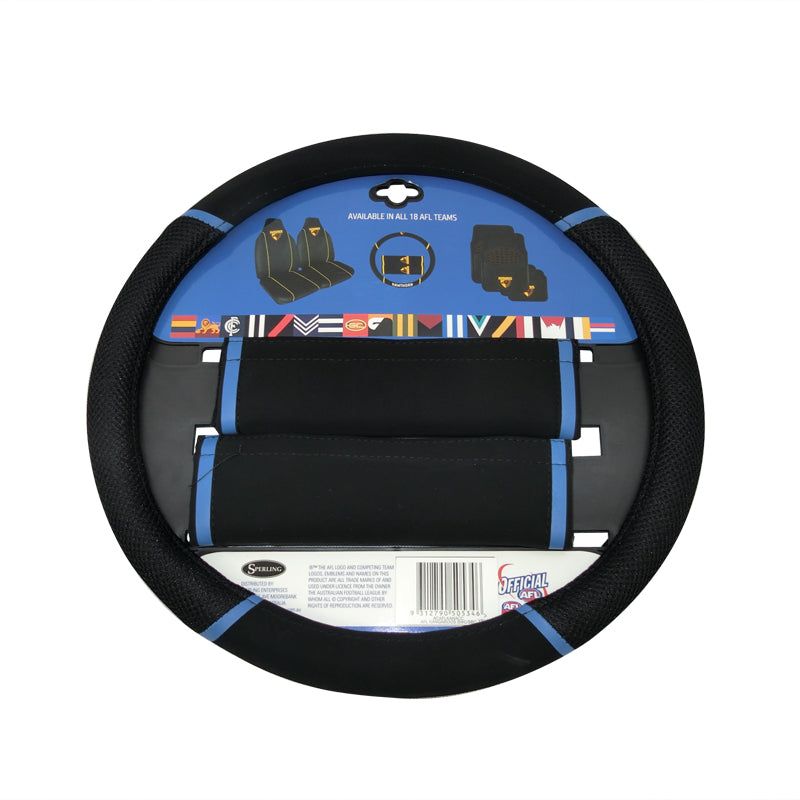 North Melbourne Kangaroos AFL Steering Wheel Cover