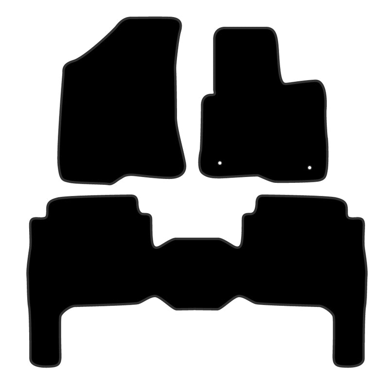 Tailor Made Floor Mats Suits Hyundai Santa Fe 11/2009-7/2012 Custom Fit Front & Rear