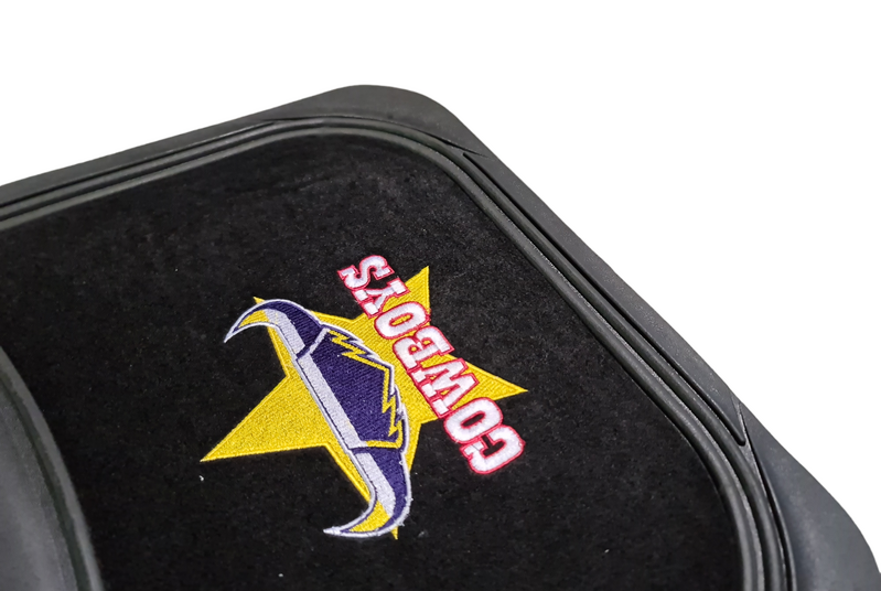 NRL North Queensland Cowboys Floor Mats Set Of 4