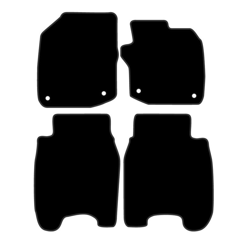 Tailor Made Floor Mats Suits Honda Civic Hatch 9th Gen FK excl Euro 2012-5/2016 Custom Fit Front & Rear