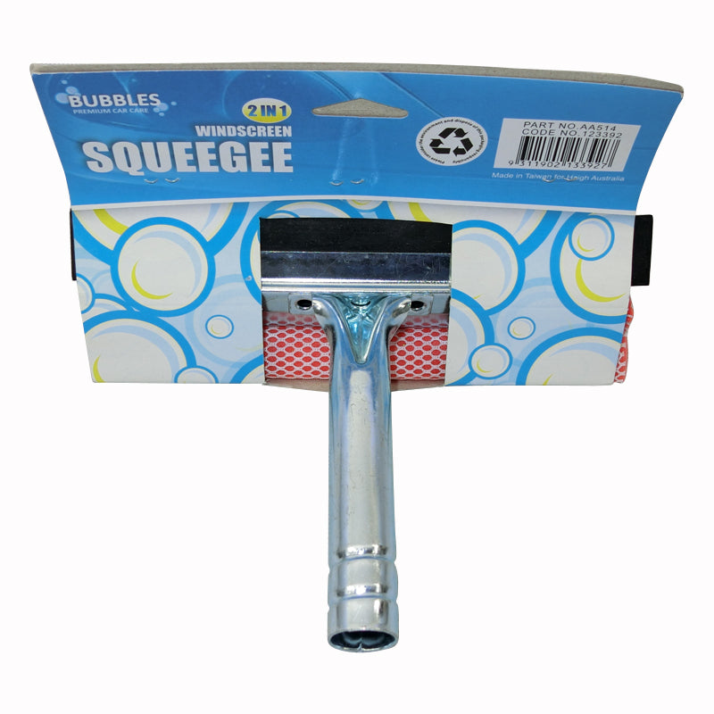 Squeegee Window Washer Dryer Squeegy With Wooden Handle PW31102