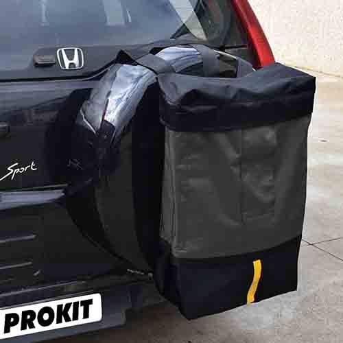 4WD Spare Wheel Bin Storage Backpack With Flap Zipper LM50810
