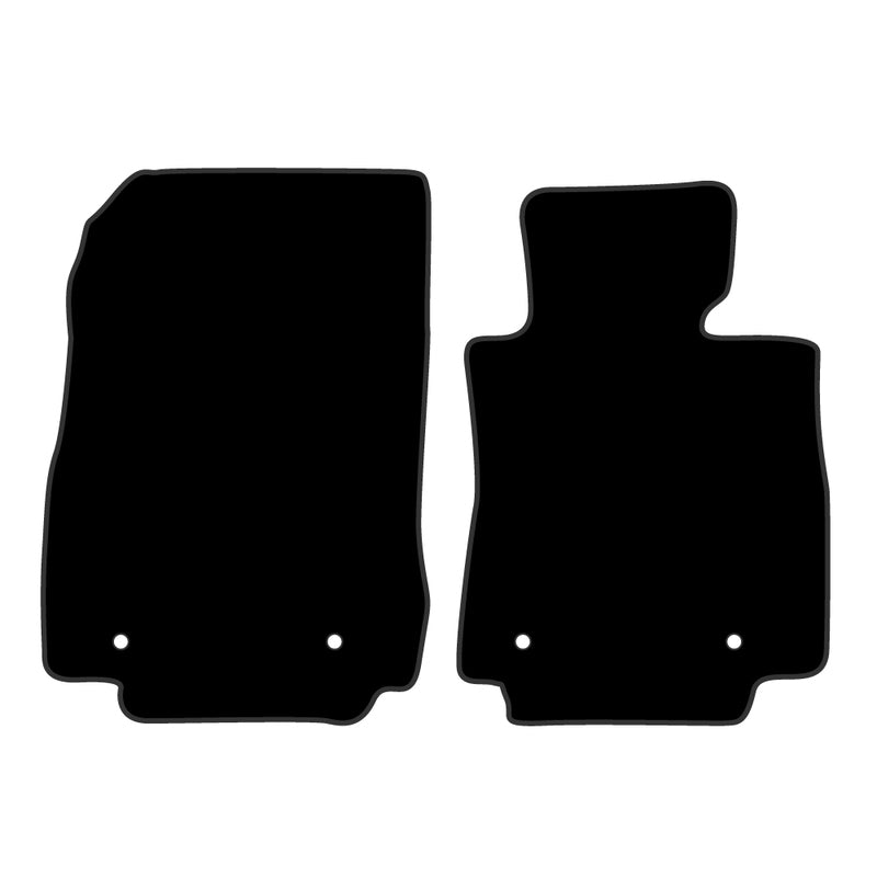 Floor Mats Suits Mazda 2 DJ 11/2014-On Custom Front Pair