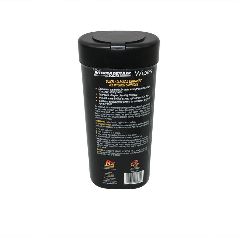 Meguiars Quik Interior Wipes G13600