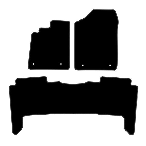 Floor Mats Suits Nissan Patrol Y62 2013-on Front & Rear