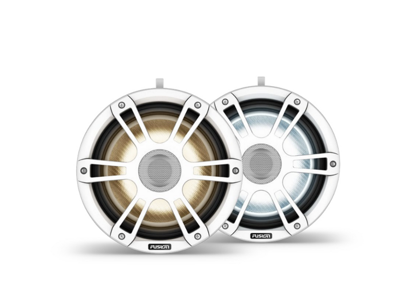 Fusion Marine 8.8" 400W Sports Grey Grilles Marine Wake Tower Speakers Signature Series 3i AP-FL88SPG