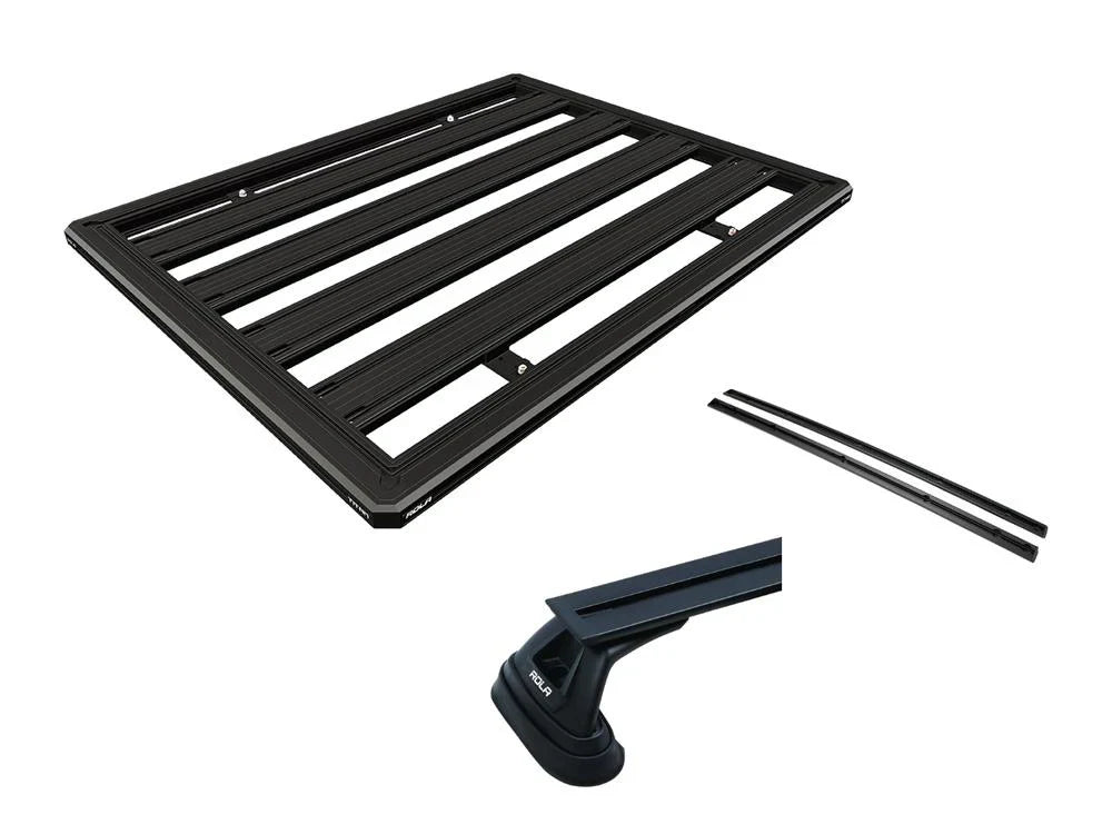 Rola Low Mount Bundle (inc Custom Tracks) to suit Dual Cabs for Ranger 2022-on & PY PHEV XLT/Sport 2025-on & Amarok NF Ute 2023-on without Rails