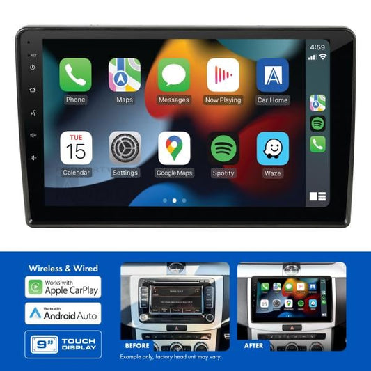 9" Multimedia Receiver Suits VW Volkswagen Models 2006-2015 AMAVW12