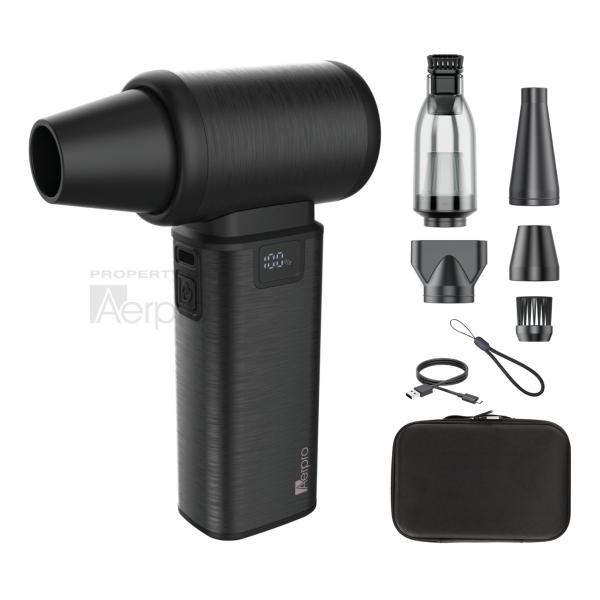 Aerpro 12V 2-In-1 Handheld Dust Blower & Vacuum APDBV1
