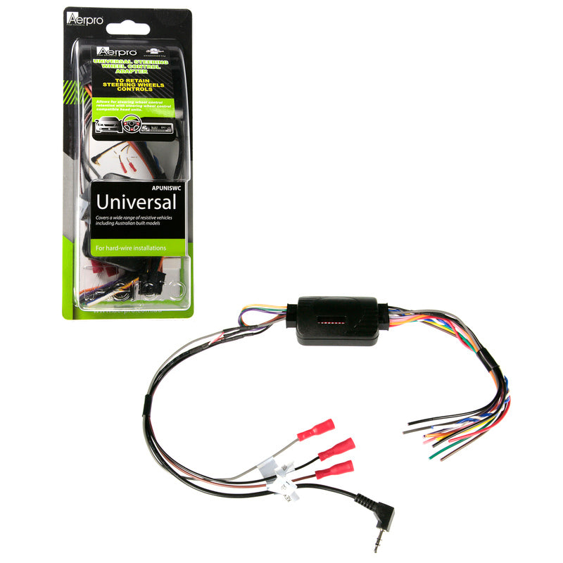 Universal Steering Wheel Control Input Interface APUNISW2