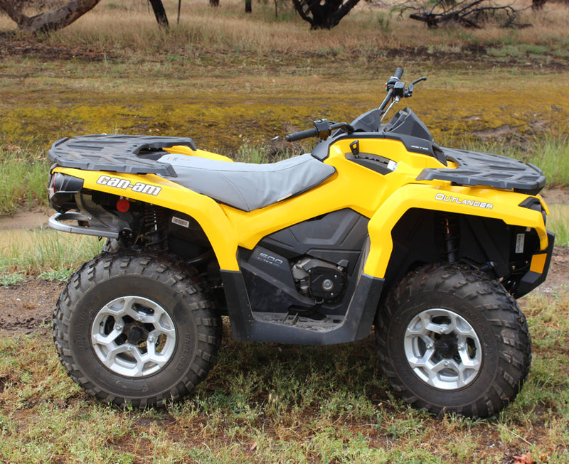Canvas ATV Seat Cover Suits Polaris 850X2 Sportsman 2008-On P771Q