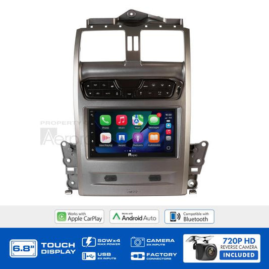 6.8" Multimedia Receiver Suits Falcon BA BF Territory SX SY & Ford Falcon BA-BF Gunmetal AX9750GK