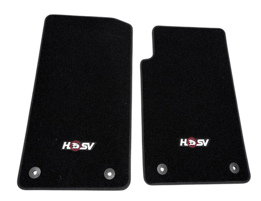 Holden HSV VE Maloo Car Floor Mats Front Pair Genuine Onyx 8/2006-4/2013 NSV-B06-120501NY