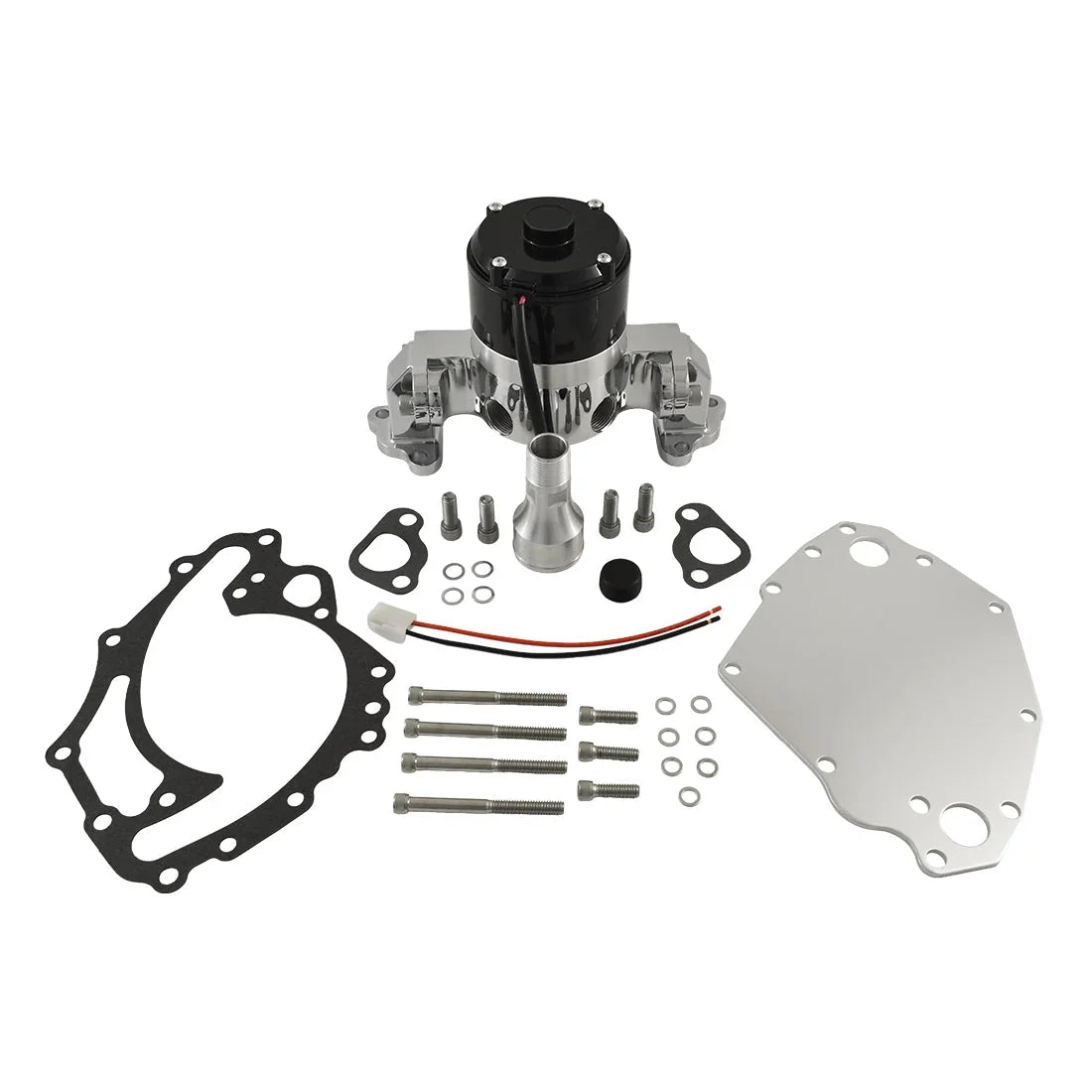 suits Ford Cleveland 302 351 Performance Electric Water Pump 35GPM Chrome CAL-5210CH