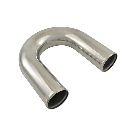 Cal Custom 180° 3 Inch (76mm) Mandrel Bend - Aluminium Intake Intercooler Pipe CAL-T18076-600-AL