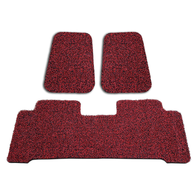 Custom Floor Mats Suits Mitsubishi Pajero NX 2015-On Front & Rear Rubber Composite PVC Coil