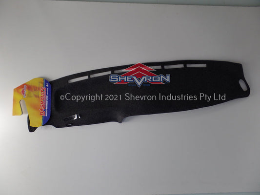 Dashmat Suits Mazda Bravo B Series 2/1999-9/2004, Ford Courier 5/1999-12/2005 no pass. airbag Black DM775
