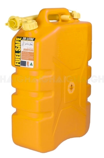 Fuel Safe' All Purpose Plastic Fuel Can 20 Litre - Yellow FC20Y
