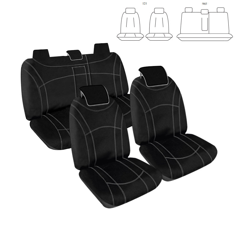 Getaway Neoprene Seat Covers Suits Subaru Impreza G6/GU 2.0L, 2.0R, 2.0S Hatch 10/2023-On Waterproof
