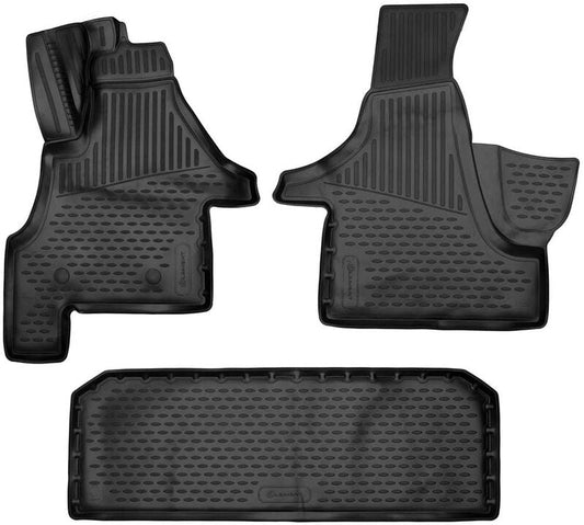 3D Rubber Floor Mats suits VW T-Cross 2019-On 3 Piece EXP.ELEMENT3DAN0989210k