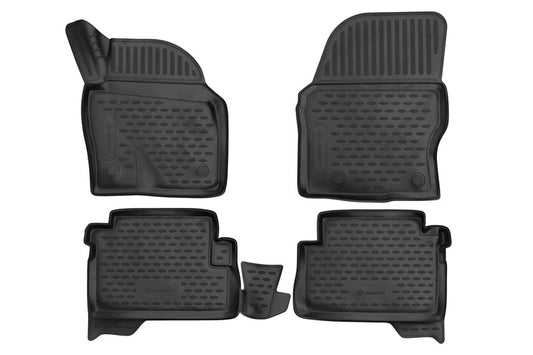 3D Rubber Floor Mats Suits Ford Kuga Escape 2016-2019 Facelift SUV 4 Piece EXP.ELEMENT3D02463210k