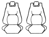 Seat Covers suits Toyota Corolla Cross GX/GXL/Atmos 7/2022-On Wet n Wild Neoprene
