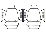 Seat Covers suits Subuaru Forester S6 5/2025-On Wet n Wild Neoprene