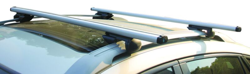 Roof Rack - Lockable For Vehicles Equipped With Side Rails 130Cm X 13Mm 60Kg