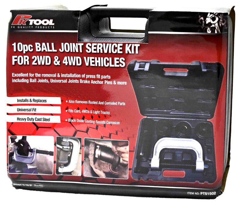 Ball Joint Service Kit - 10Pc 2Wd & 4Wd U-Joints & Brake Anchor Pins