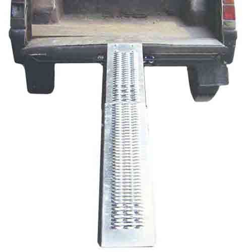 Ramp - Single Foldable Loading Steel 213Cm X 26Cm X 7Cm 227Kg