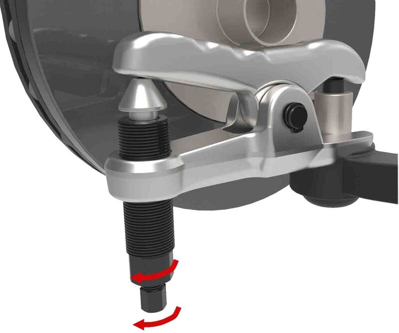 Ball Joint & Tie Rod End Separator - Hydraulic Lever Action Release 8T 56Mm Jaw Opening