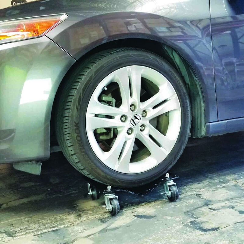 Wheel Dolly - 2Pc 680Kg Each 360Deg Rotation