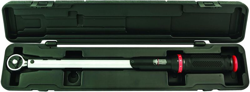 Torque Wrench - 1/2  Drive With Window Indicator Click Type 40 To 200Nm With Case