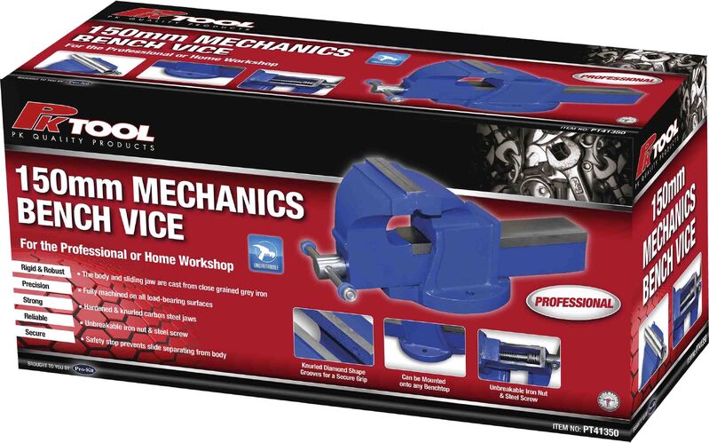 Vice - 150Mm (6 ) 14Kg  With Fixed Base