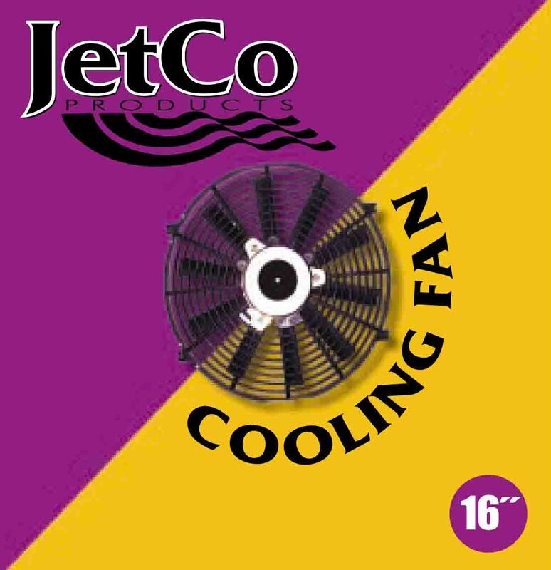 Cooling Fan - 16  12V 80W Universal