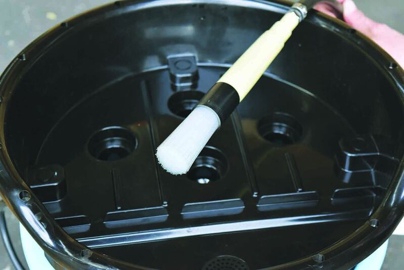 Parts Washer Kit - 19Lpm Degreaser Pump & Flow-Through Parts Brush