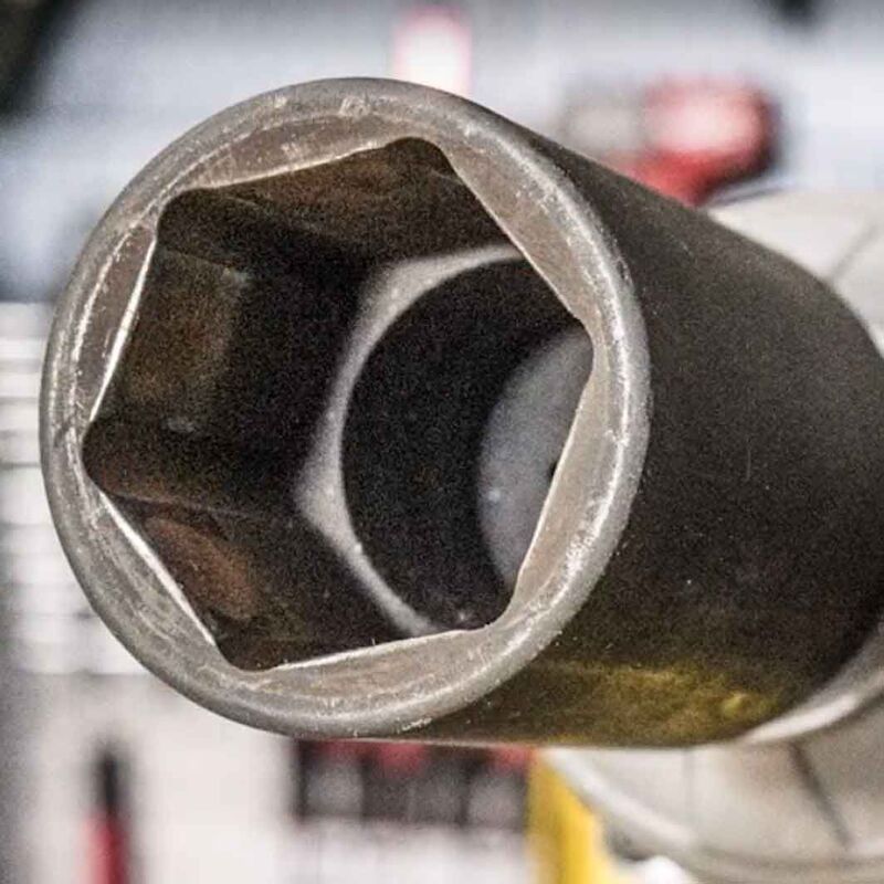 Socket Set - 16Pc 1/2  Dr Deep Impact Metric 78Mm 6Pt 10, 11, 12, 13, 14, 15, 16, 17, 18, 19, 21, 22, 24, 27, 30 & 32Mm Cr-Mo