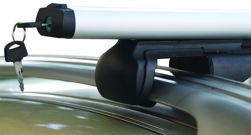 Roof Rack - Lockable For Vehicles Equipped With Side Rails 120Cm X 13Mm 60Kg