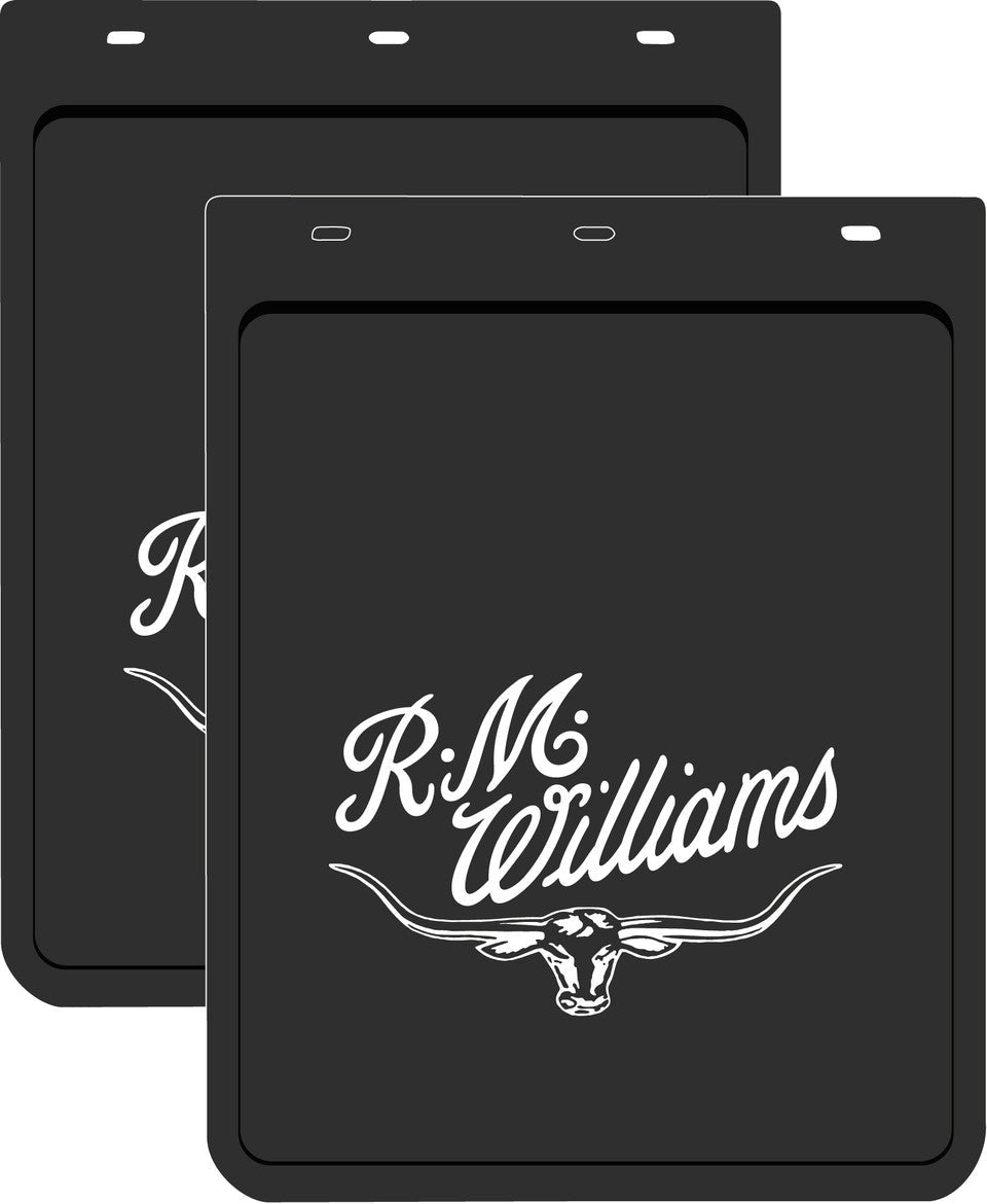 RM Williams Heavy Duty Mud Flaps 4WD Size One Pair MDRMWC