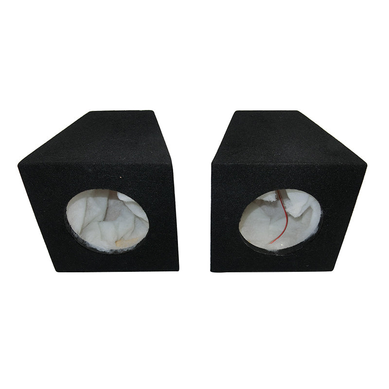 6 Inch Speaker Box One Pair Sealed Black Carpet SB60A