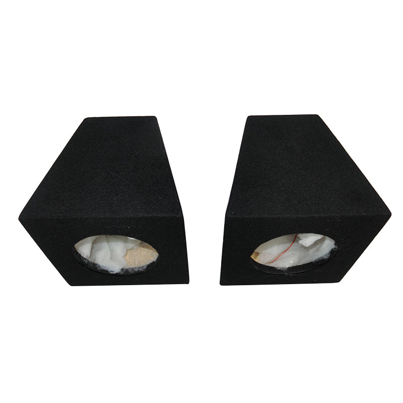 6 Inch Speaker Box One Pair Sealed Black Carpet SB60A