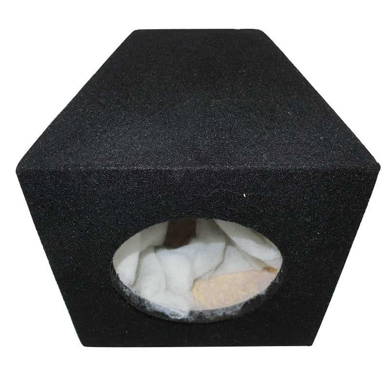 6 Inch Speaker Box One Pair Sealed Black Carpet SB60A