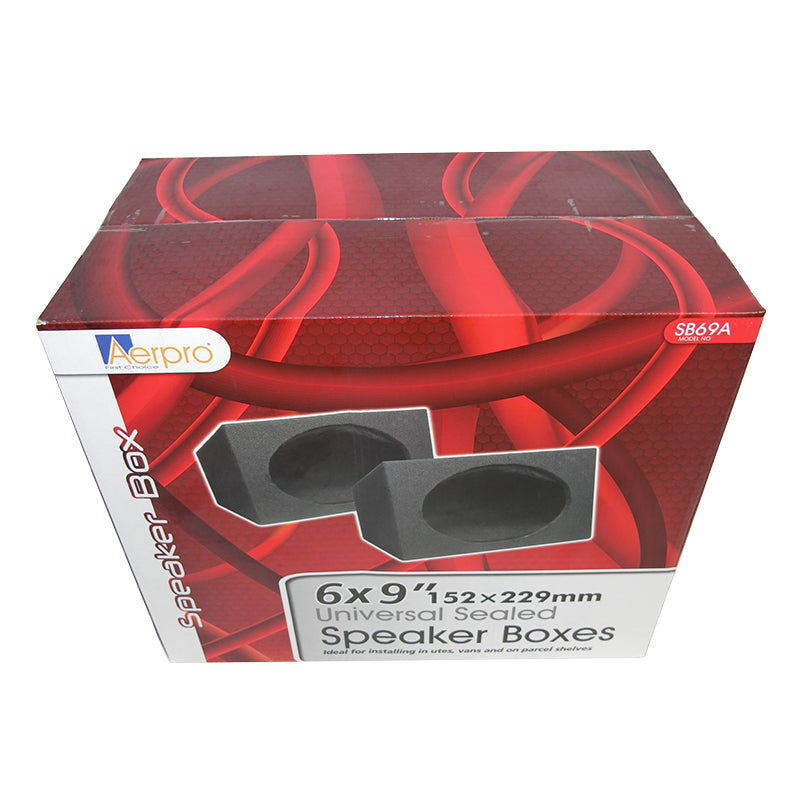 6x9 MDF Carpet Speaker Box One Pair SB69A