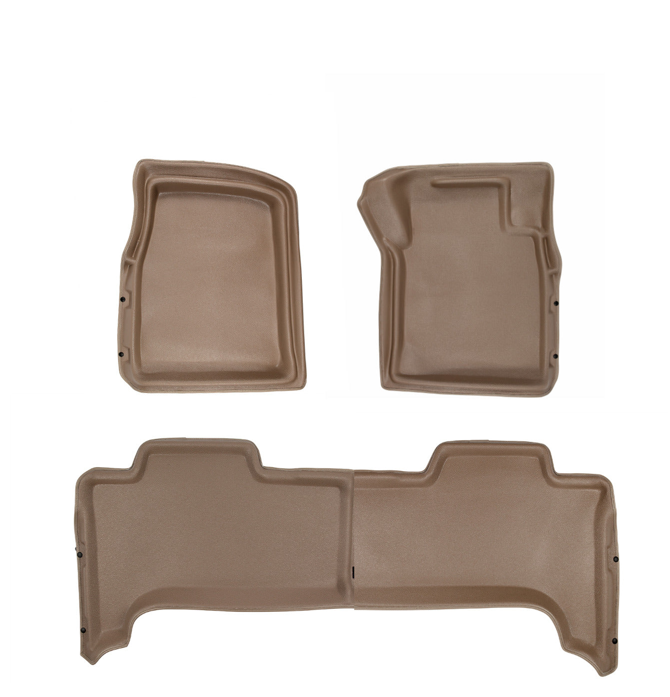 Sandgrabba Rubber Floor Mats Suits Isuzu Dmax Dual Cab Manual 8/2020-On Front & Rear