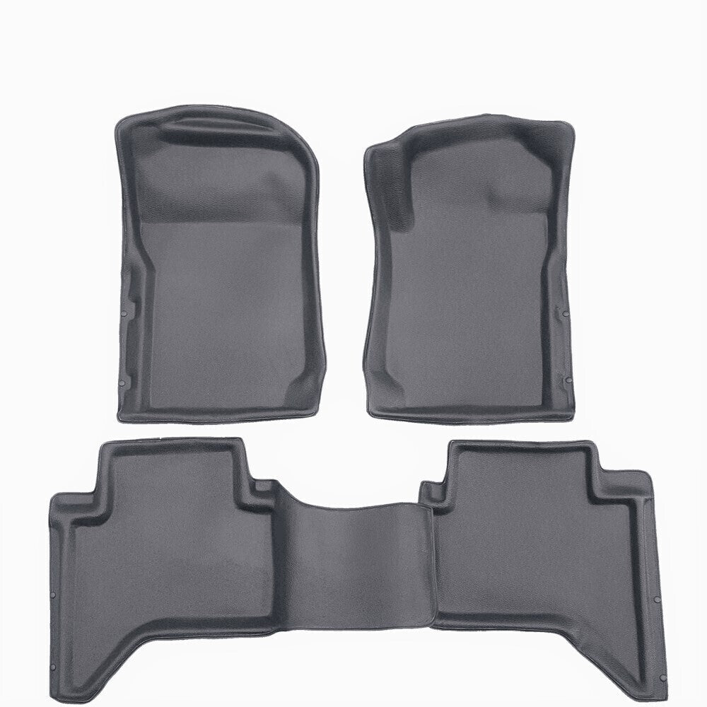 Sandgrabba Rubber Floor Mats Suits Isuzu Dmax Dual Cab Manual 8/2020-On Front & Rear