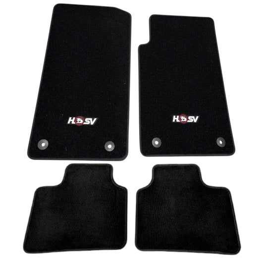 Holden HSV VF ClubSport Car Floor Mats Front & Rear Genuine Onyx 5/2013-On SPZ-300300