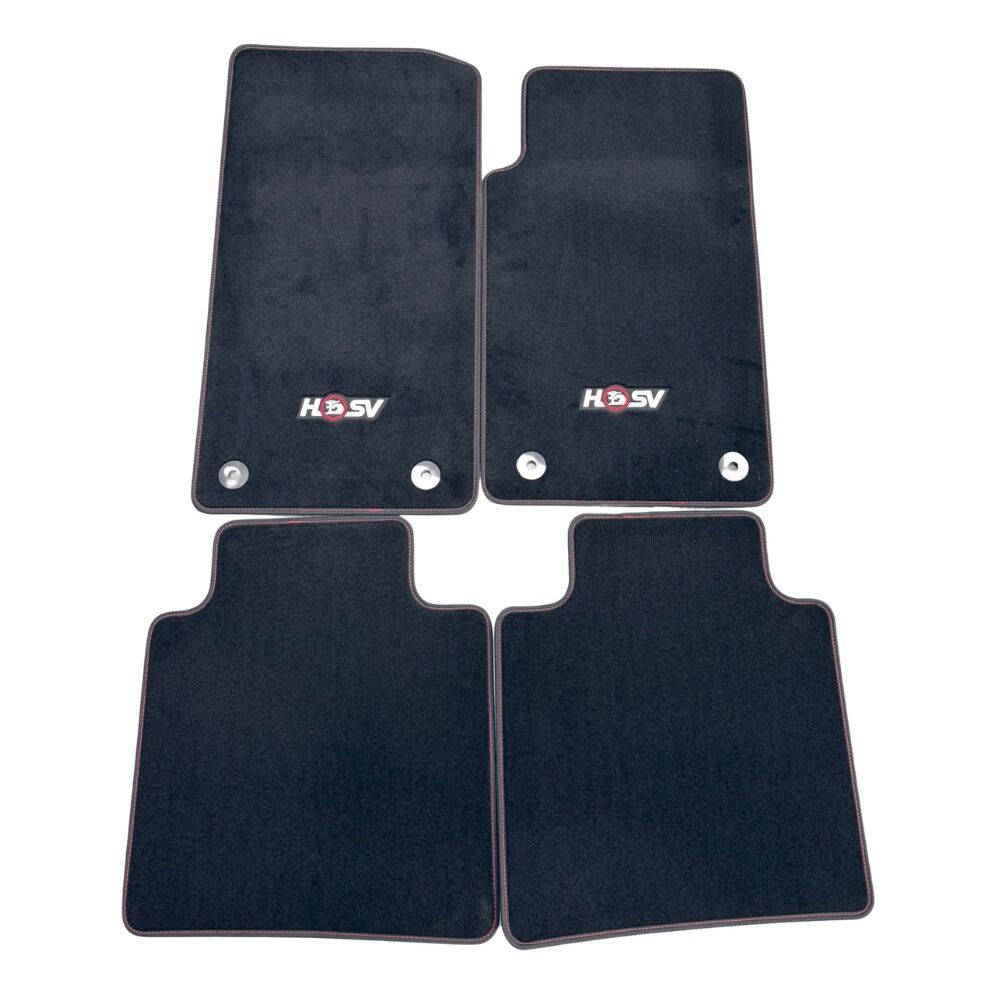 suits Holden HSV VF ClubSport Car Floor Mats Front & Rear Genuine Onyx 5/2013-10/2017 SPZ-300300