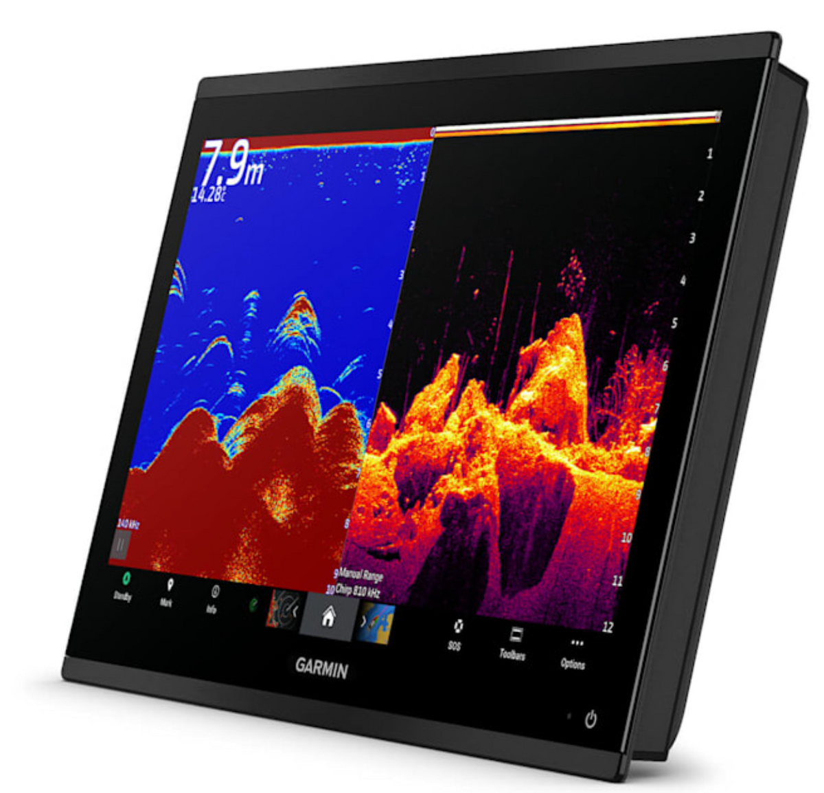 Garmin OnBoard System Premium Chartplotter with Worldwide Basemap 19 ...