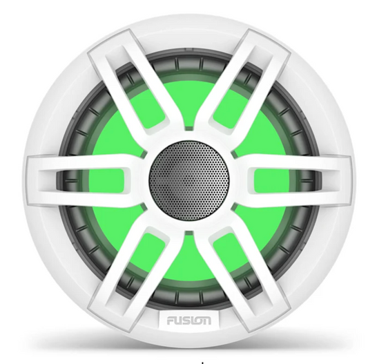Fusion Marine 6.5" 200 Watt Sports White Marine Wake Tower Speakers with RGB LED Lighting 010-02583-00